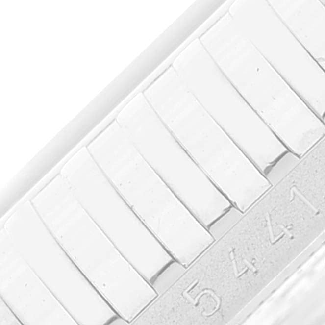 Rolex Cellini Prince 18k White Gold Silver Diamond Dial Mens Watch 5441