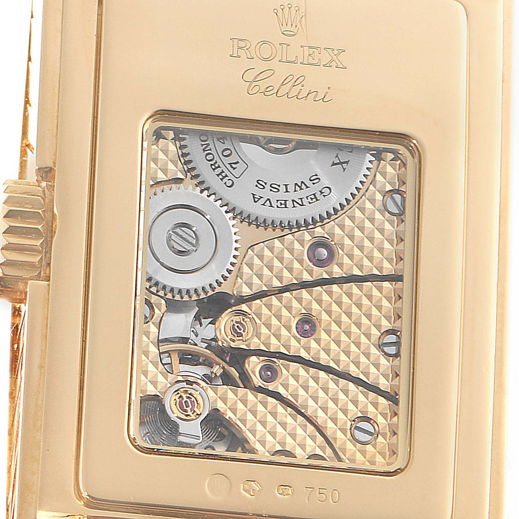 Rolex Cellini Prince Yellow Gold Champagne Dial Mens Watch 5440