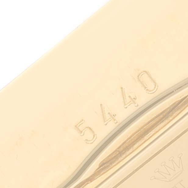 Rolex Cellini Prince Yellow Gold Champagne Dial Mens Watch 5440 Box Card