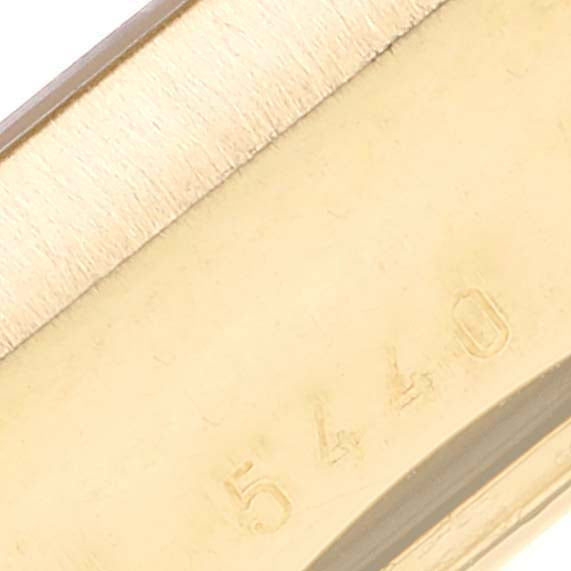 Rolex Cellini Prince Yellow Gold Champagne Dial Mens Watch 5440 Box Service Card