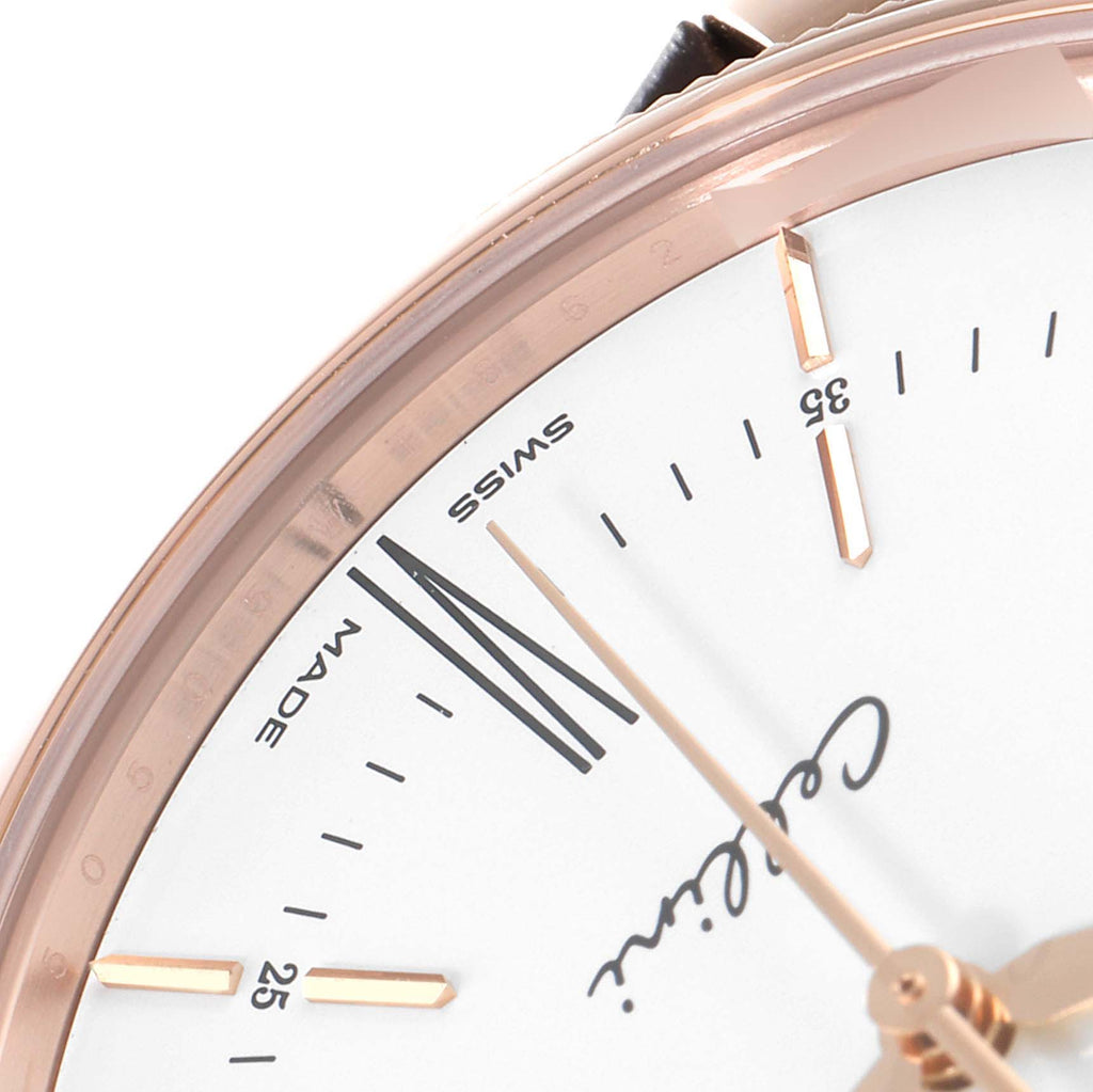 Rolex Cellini Time White Dial EveRose Gold Mens Watch 50505