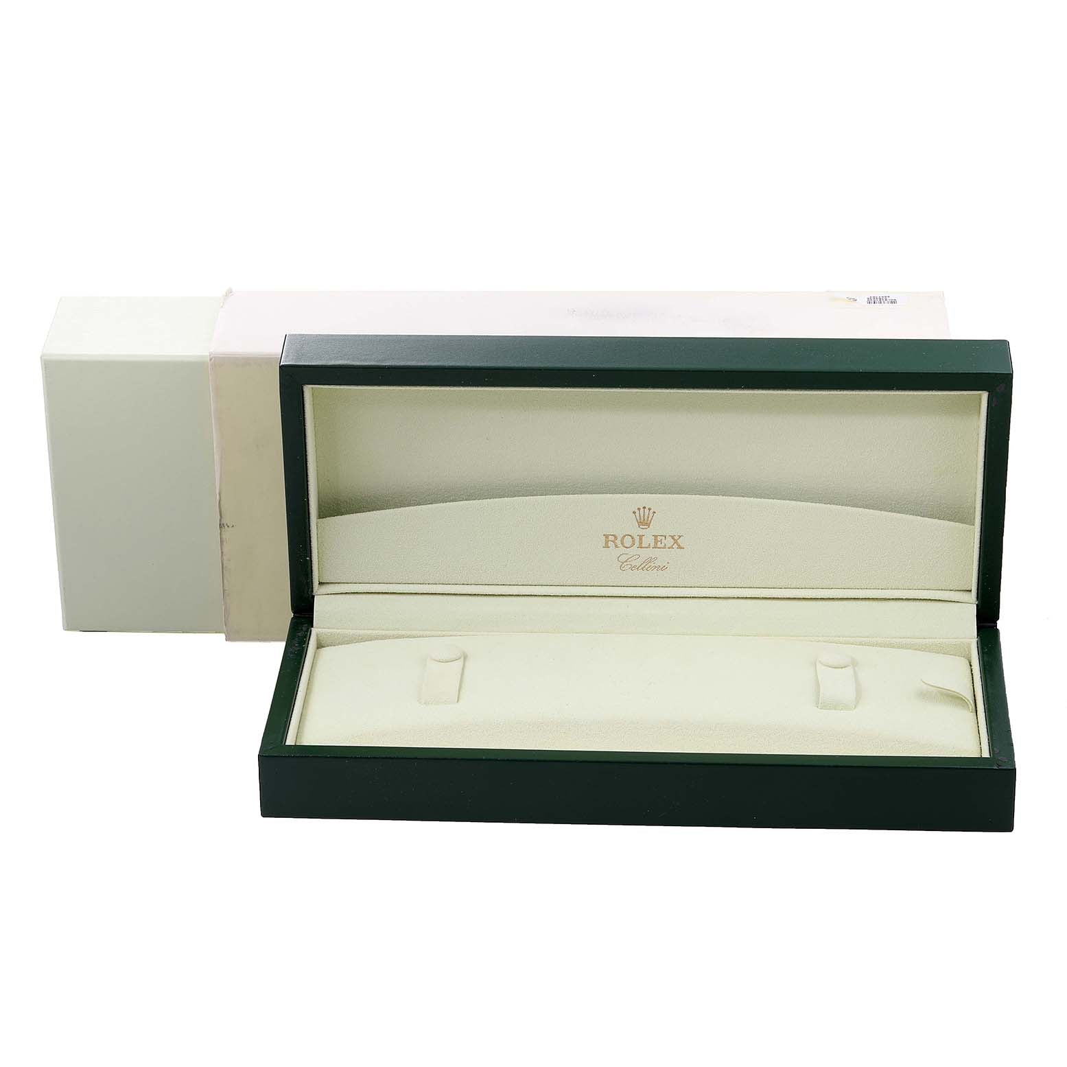 Rolex Cellini Time White Dial EveRose Gold Mens Watch 50505