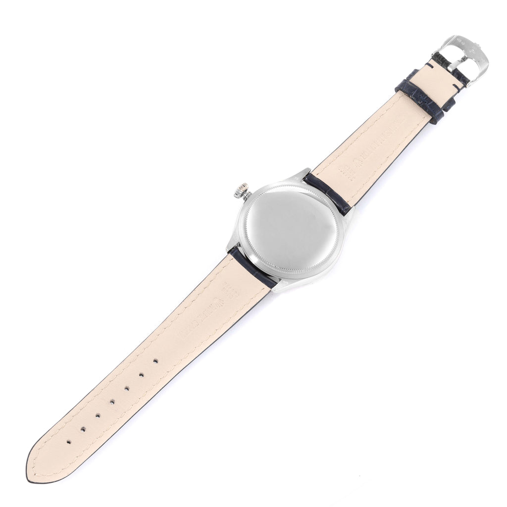Rolex Cellini Time White Gold White Dial Automatic Mens Watch 50509