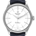 Rolex Cellini Time White Gold White Dial Automatic Mens Watch 50509
