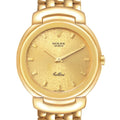 Rolex Cellini Yellow Gold Champagne Anniversary Dial Mens Watch 6622