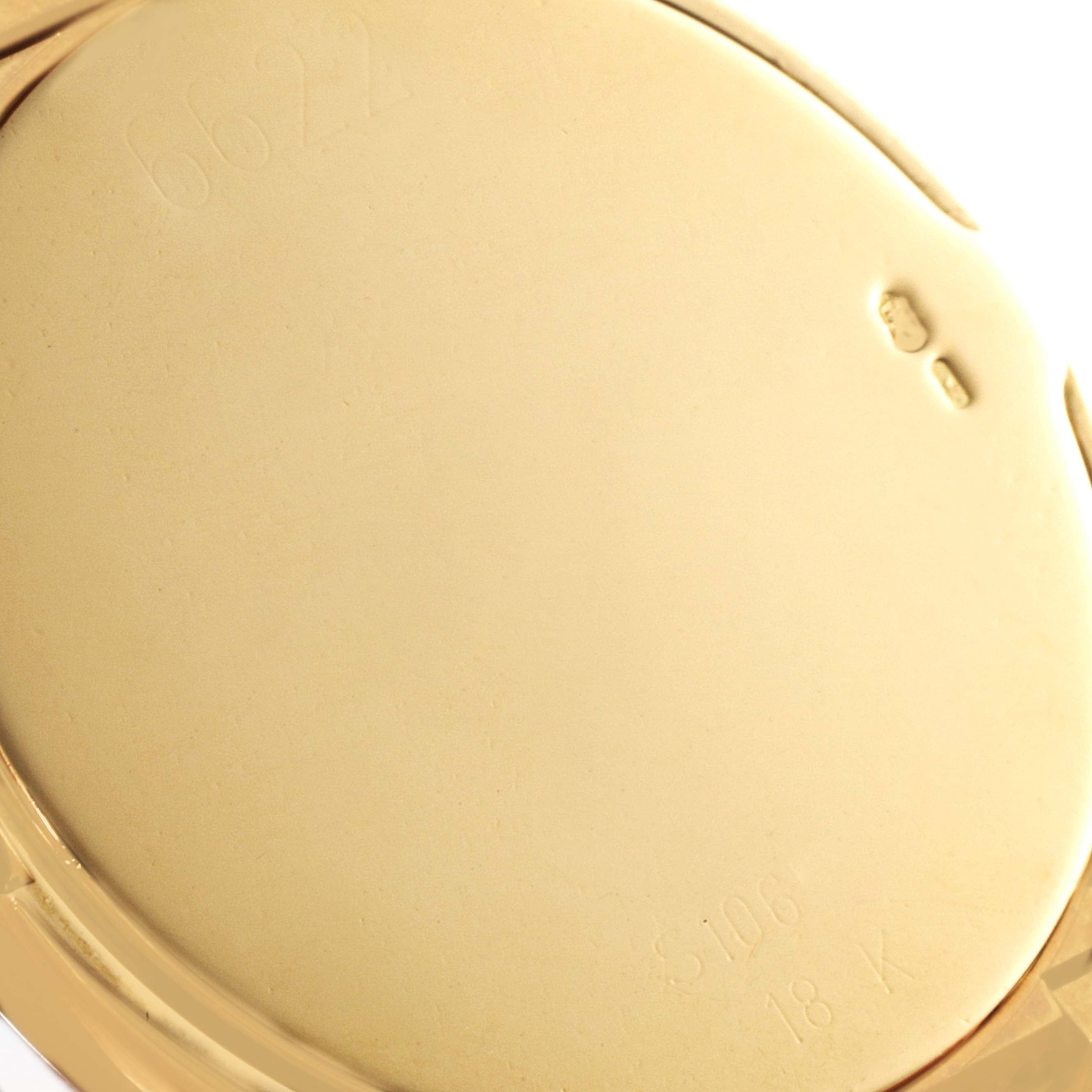Rolex Cellini Yellow Gold Champagne Anniversary Dial Mens Watch 6622