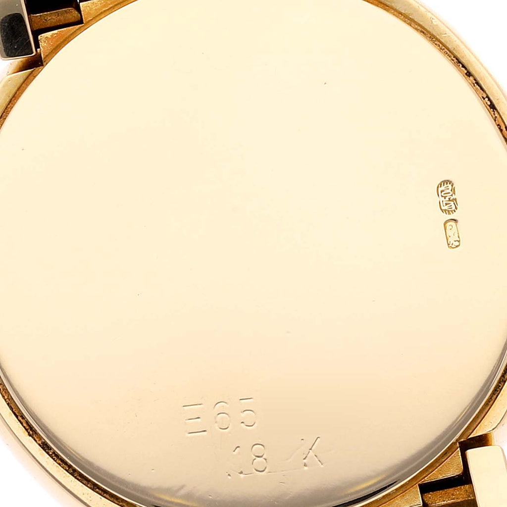 Rolex Cellini Yellow Gold Champagne Anniversary Dial Watch 6621 Box Papers