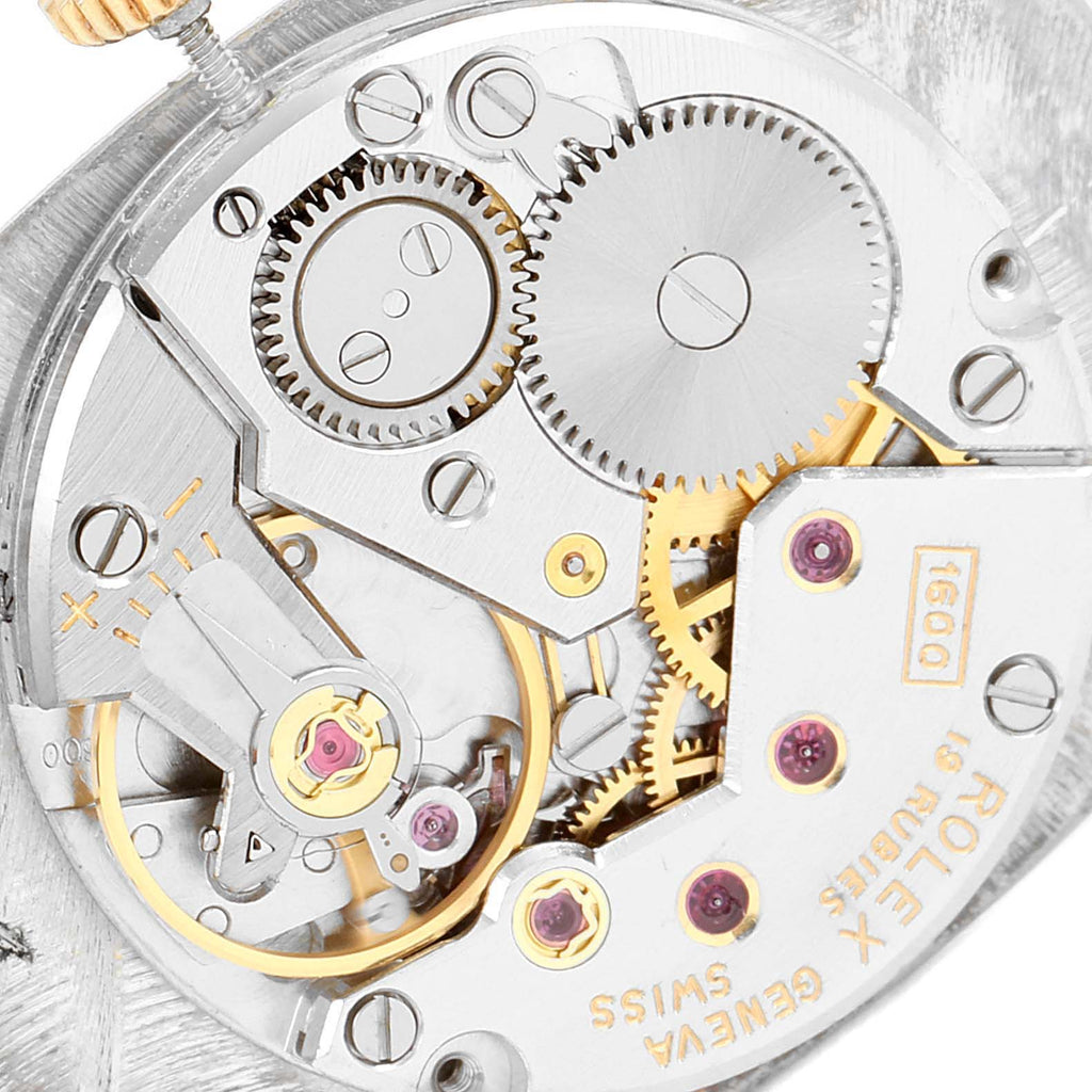 Rolex Cellini Yellow Gold Champagne Dial Vintage Ladies Watch 3807