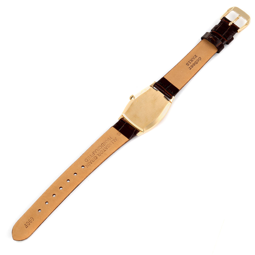Rolex Cellini Yellow Gold Champagne Dial Vintage Ladies Watch 3807