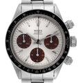 Rolex Cosmograph Pre Daytona Steel Silver Dial Vintage Mens Watch 6240