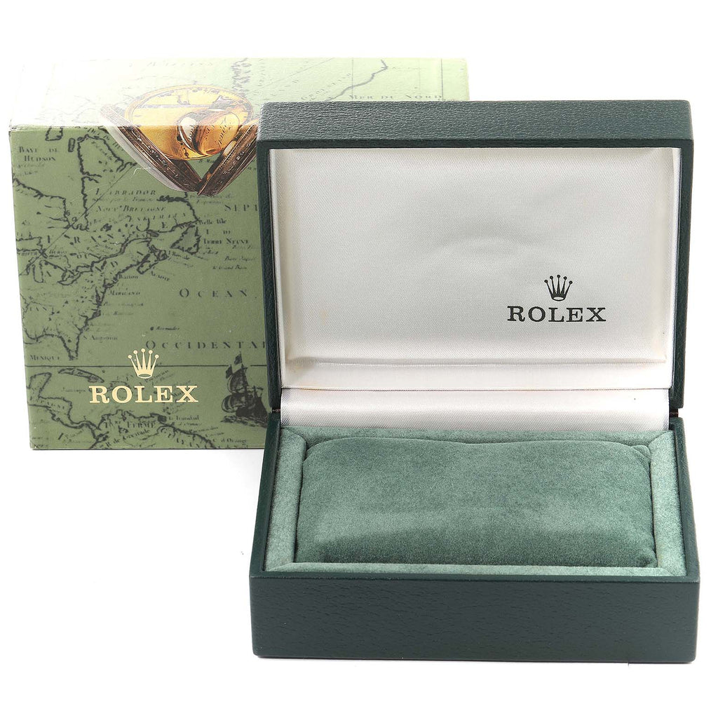 Rolex Date 26 Blue Dial Domed Bezel Steel Ladies Watch 79160