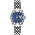 Rolex Date 26 Blue Dial Jubilee Bracelet Steel Ladies Watch 79240