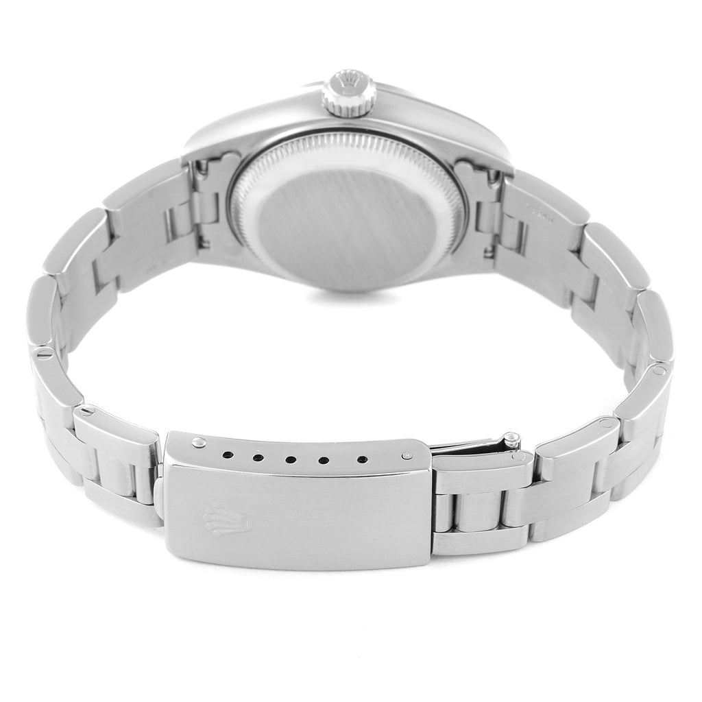 Rolex Date 26 Blue Dial Oyster Bracelet Steel Ladies Watch 79160