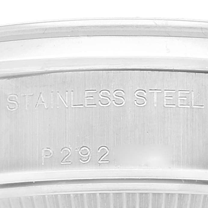 Rolex Date 26 Salmon Dial Domed Bezel Steel Ladies Watch 79160