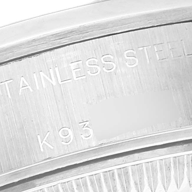 Rolex Date 26 White Dial Smooth Bezel Steel Ladies Watch 79160 Box Papers