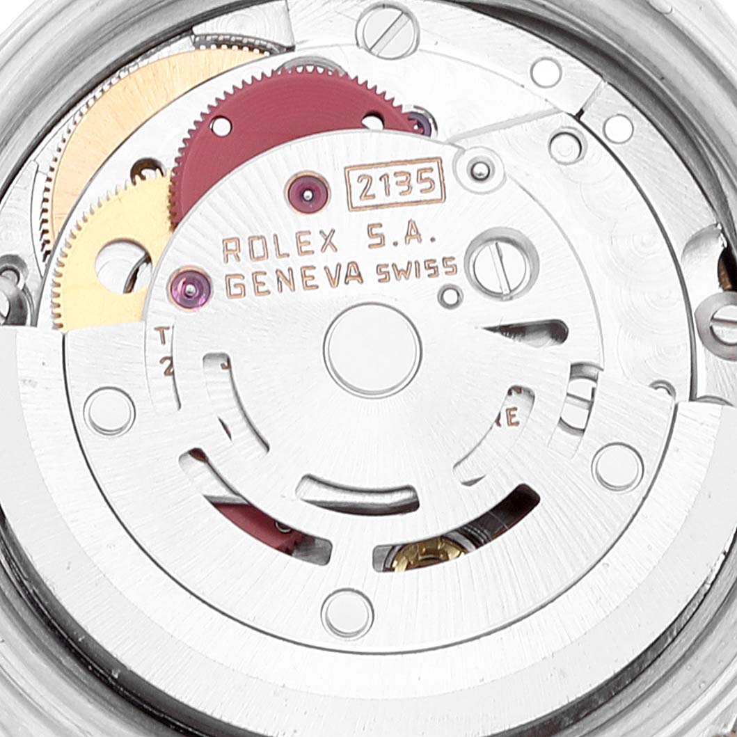 Rolex Date 26mm Steel Yellow Gold White Dial Ladies Watch 69173