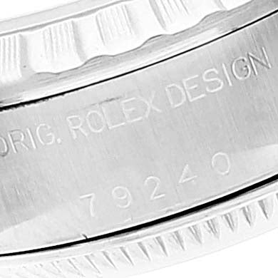 Rolex Date Blue Dial Jubilee Bracelet Steel Ladies Watch 79240