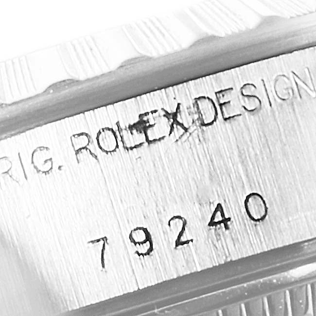 Rolex Date Salmon Dial Jubilee Bracelet Ladies Watch 79240