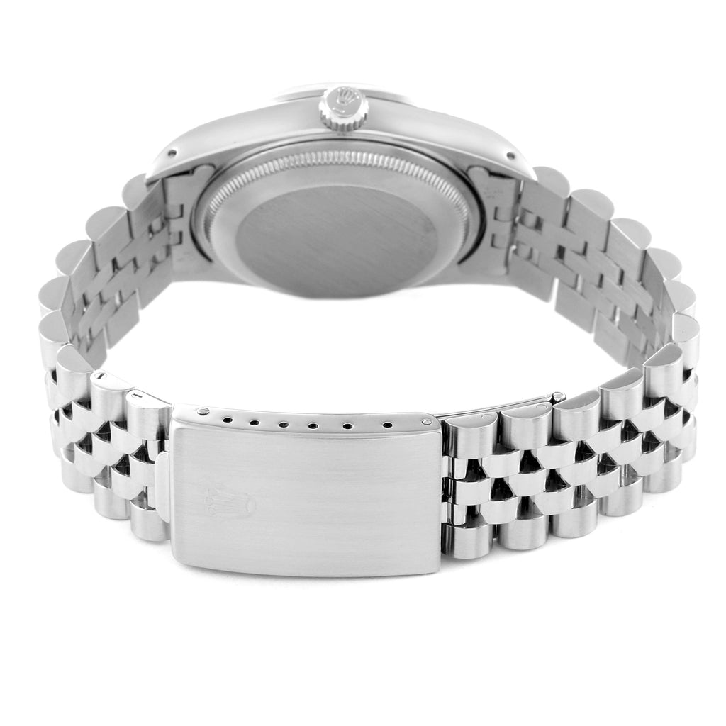 Rolex Date Silver Dial Jubilee Bracelet Automatic Mens Watch 15200