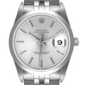 Rolex Date Silver Dial Jubilee Bracelet Automatic Mens Watch 15200