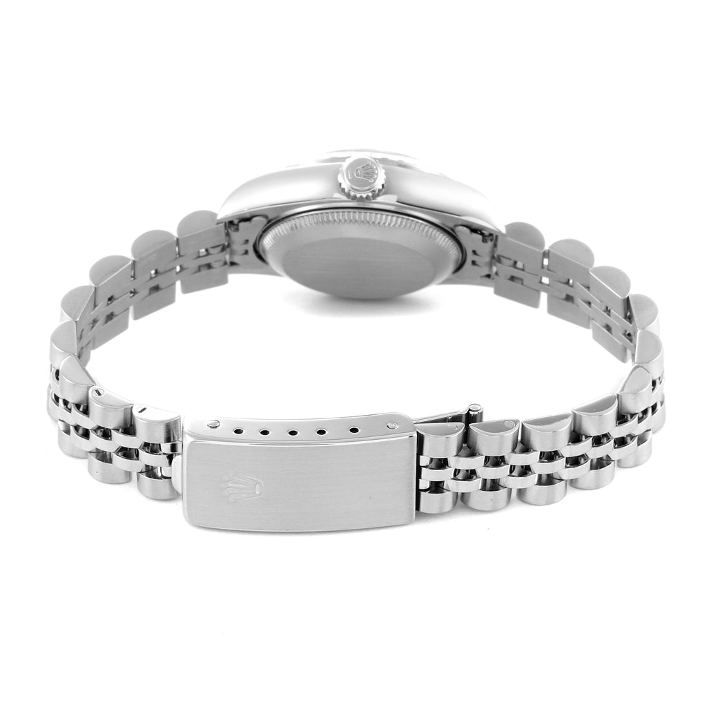 Rolex Date Silver Dial Jubilee Bracelet Ladies Watch 79240