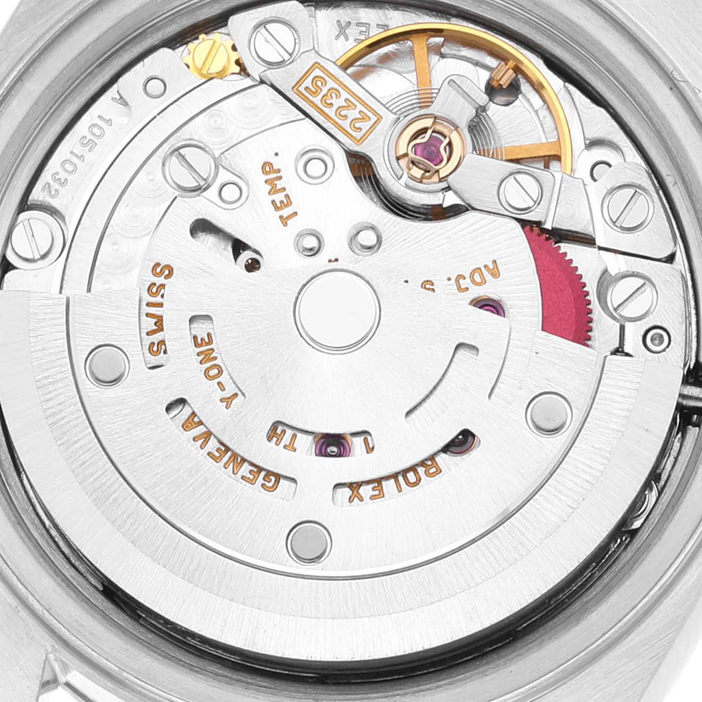 Rolex Date Silver Dial Steel Ladies Watch 79240 Box Papers