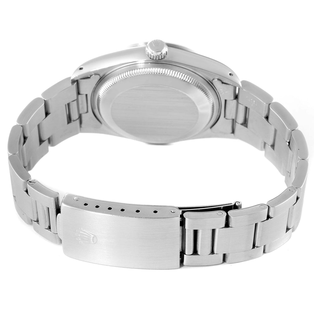 Rolex Date Grey Dial Oyster Bracelet Automatic Mens Watch 15200