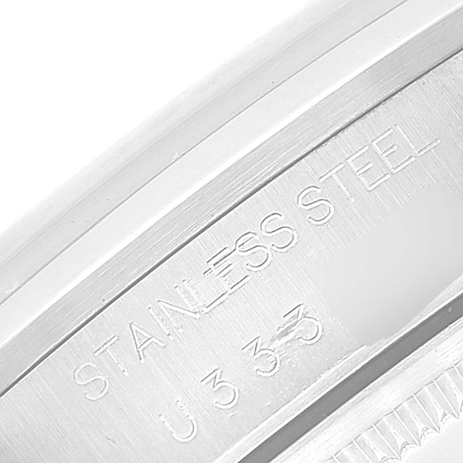 Rolex Date Silver Dial Oyster Bracelet Automatic Steel Mens Watch 15200