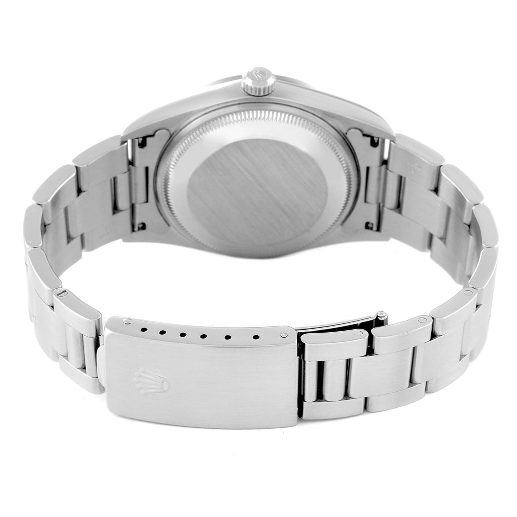 Rolex Date Silver Dial Oyster Bracelet Automatic Steel Mens Watch 15200