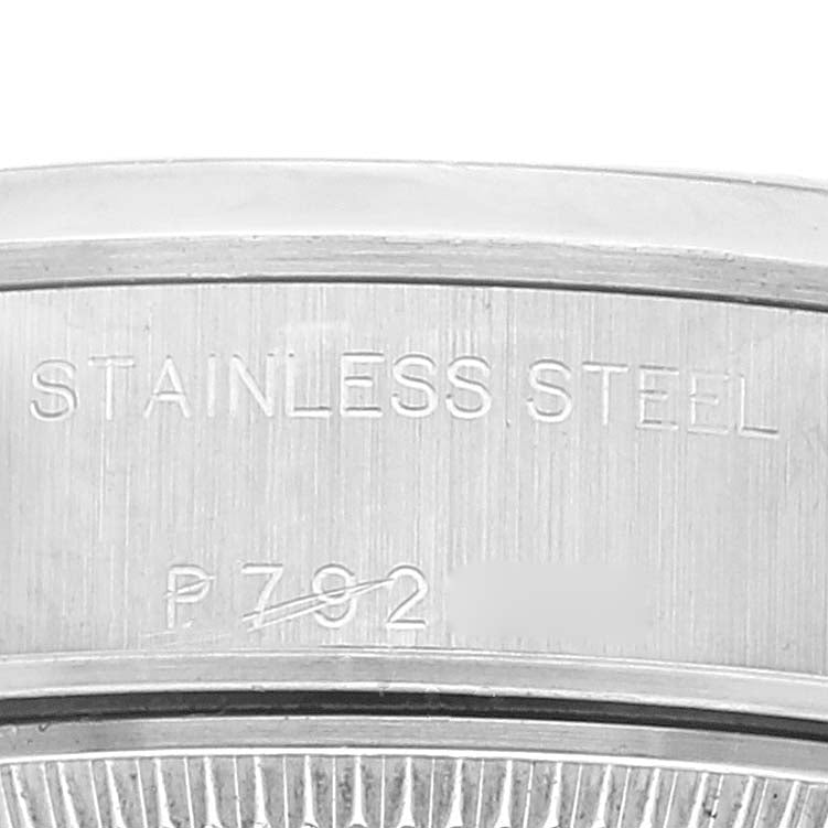 Rolex Date Silver Dial Smooth Bezel Steel Ladies Watch 79160 Box Papers