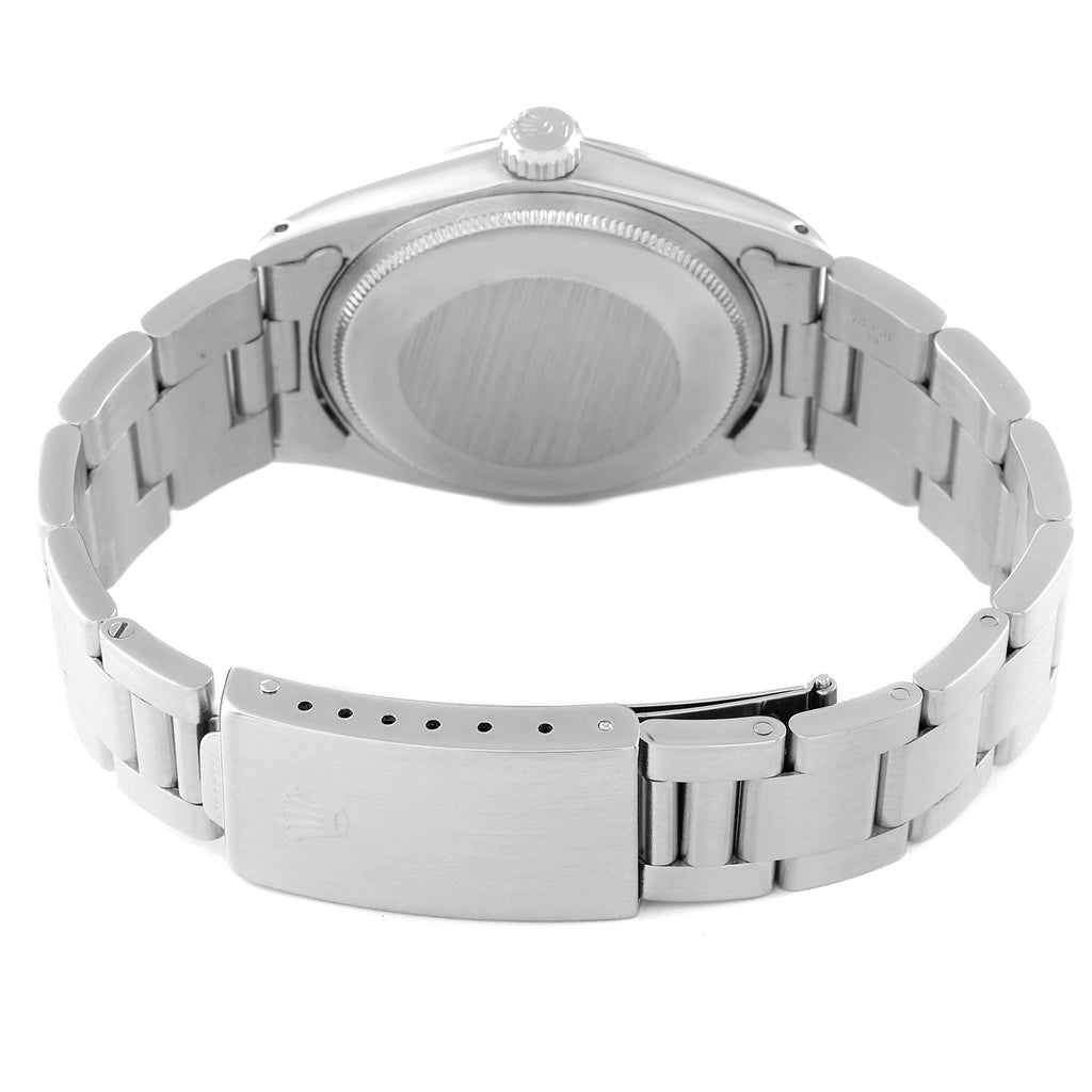 Rolex Date Stainless Steel Grey Sigma Dial Vintage Mens Watch 1500