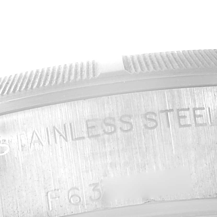 Rolex Date Stainless Steel Silver Baton Dial Ladies Watch 79190 Papers