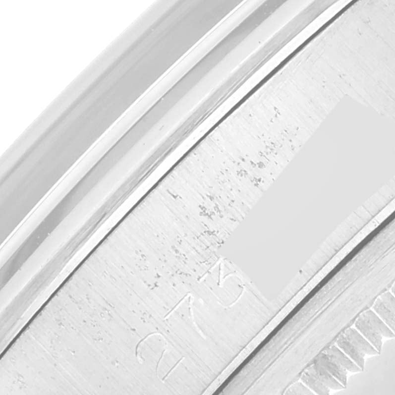 Rolex Date Stainless Steel Silver Dial Vintage Mens Watch 1500