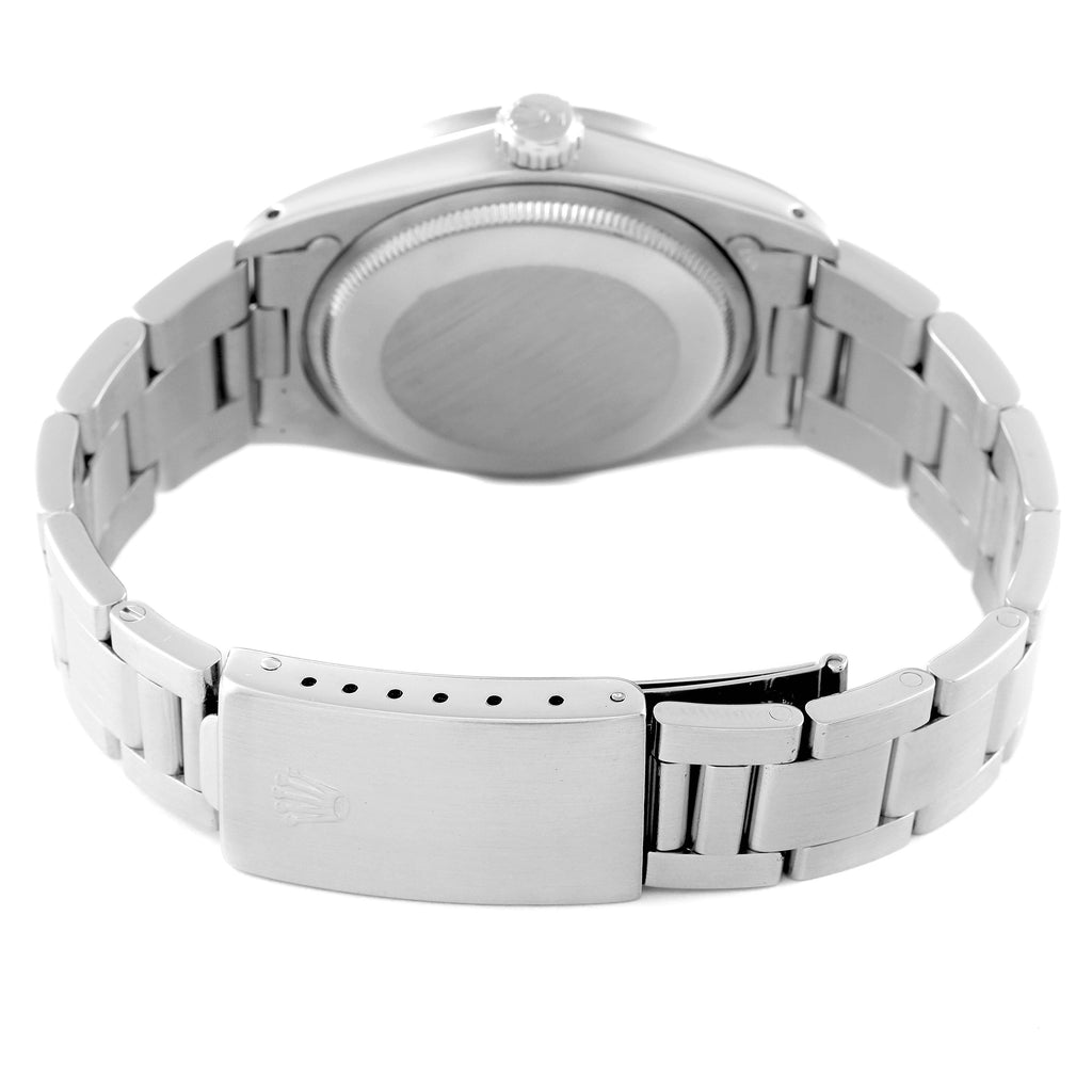 Rolex Date Stainless Steel White Dial Vintage Mens Watch 1501