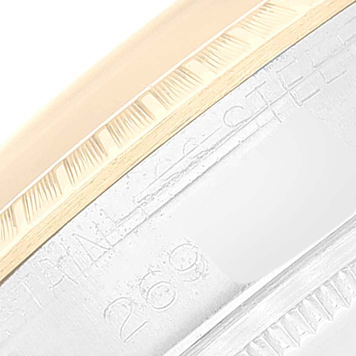 Rolex Date Steel Yellow Gold Oyster Bracelet Vintage Mens Watch 1505