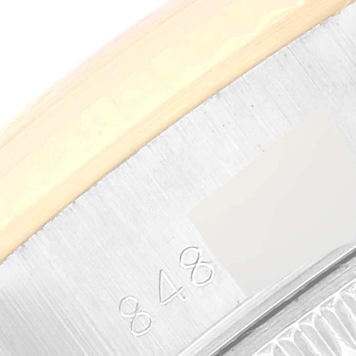 Rolex Date Steel Yellow Gold Silver Dial Ladies Watch 69173