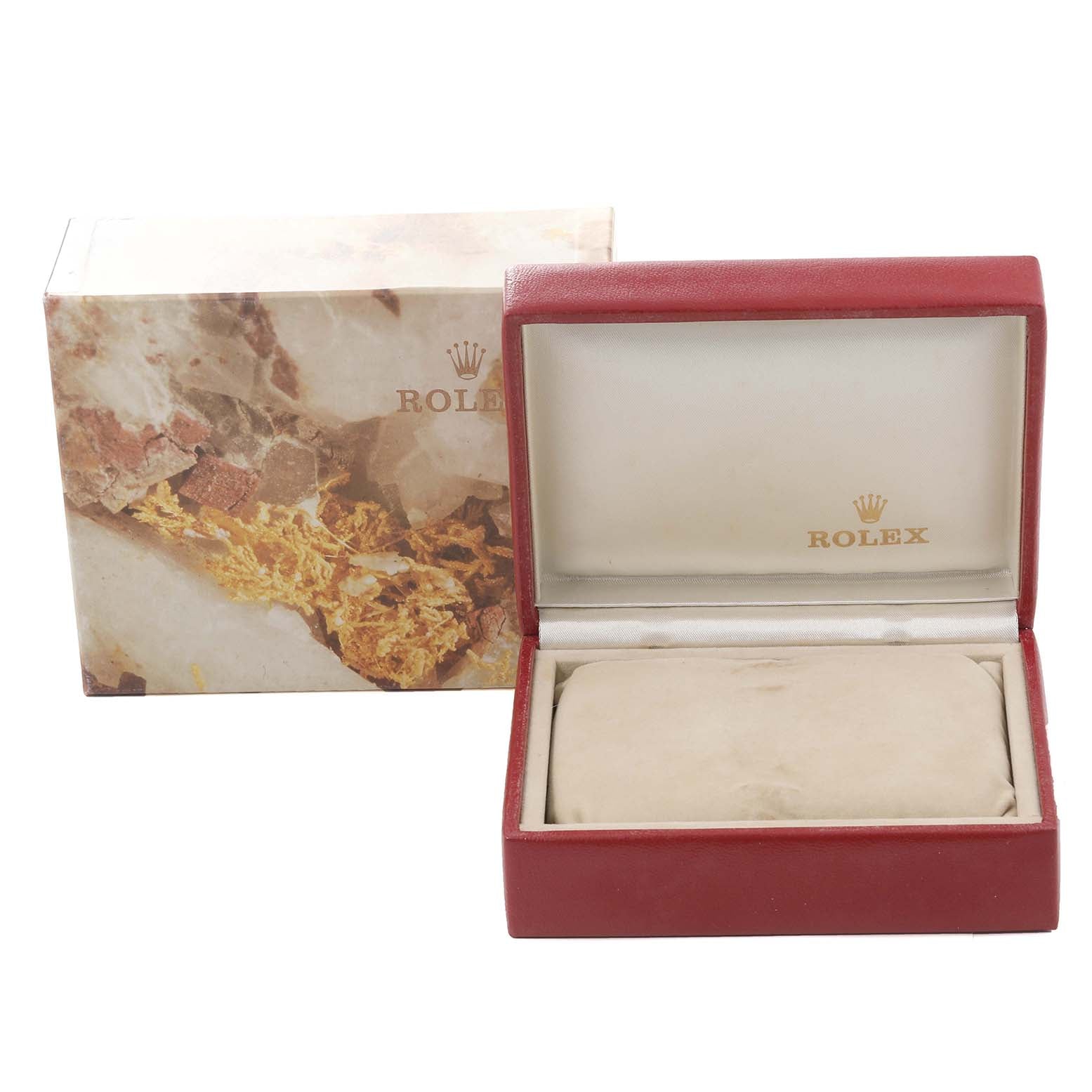 Rolex Date Steel Yellow Gold Silver Dial Ladies Watch 69173