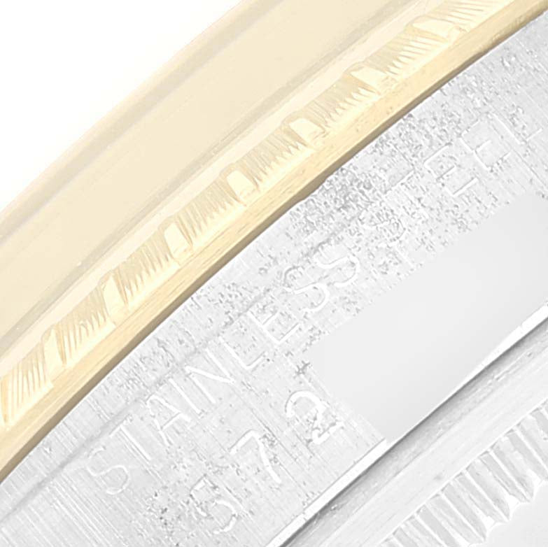 Rolex Date Steel Yellow Gold Vintage Mens Watch 1505 Box Papers
