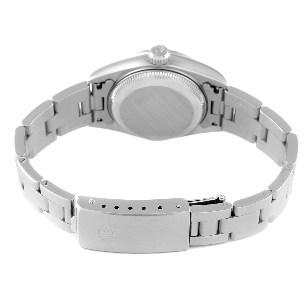 Rolex Date White Dial Jubilee Bracelet Ladies Watch 79240 Box