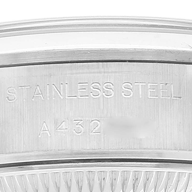 Rolex Date White Dial Oyster Bracelet Steel Ladies Watch 69160 Papers