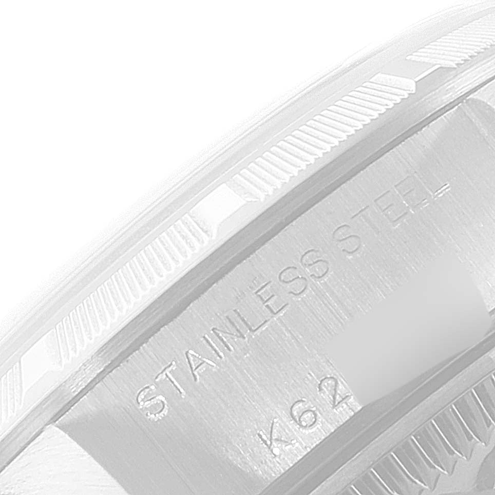 Rolex Date White Roman Dial Oyster Bracelet Steel Ladies Watch 79190