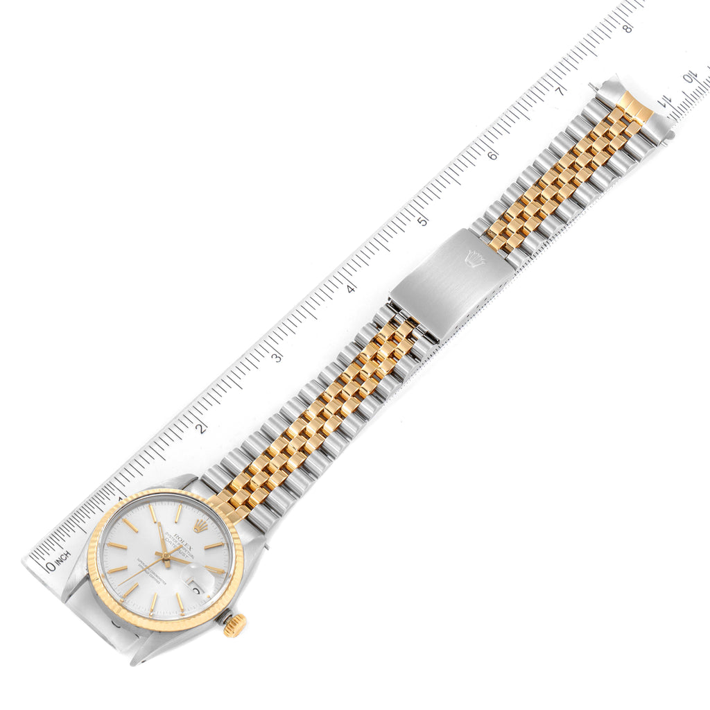 Rolex Datejust 36 Steel Yellow Gold Vintage Mens Watch 16013 + 5 extra link