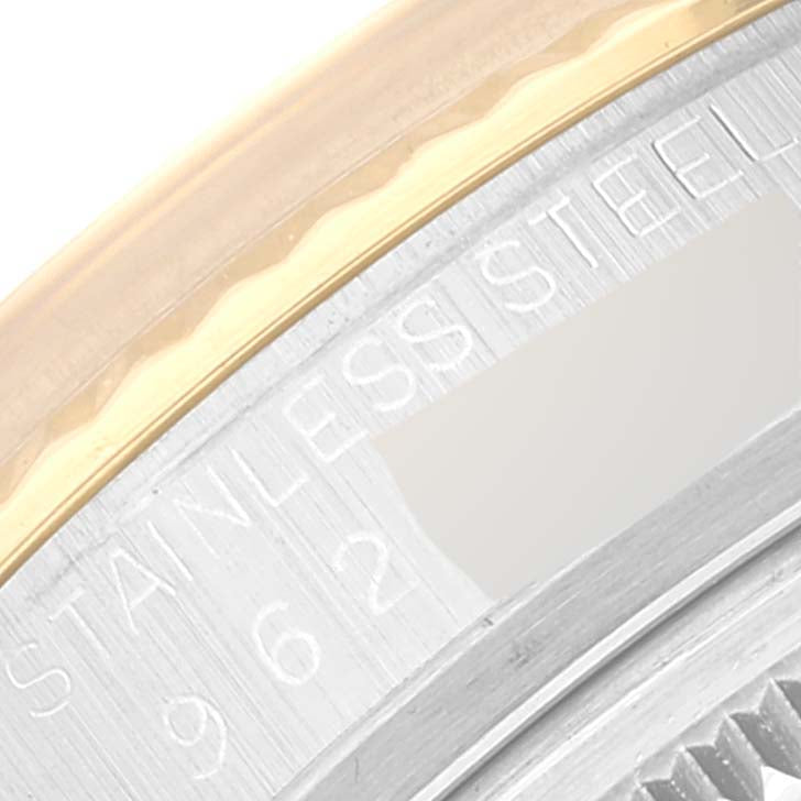 Rolex Datejust 36 Steel Yellow Gold Vintage Mens Watch 16013 Box Service Card
