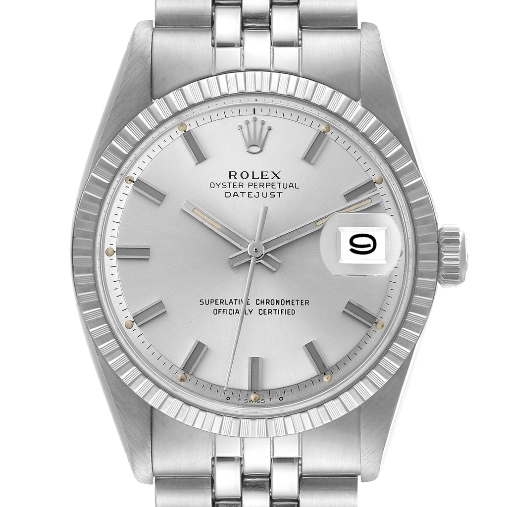 Rolex Datejust Sigma Wide Boy Dial Jubilee Bracelet Vintage Mens Watch 1603