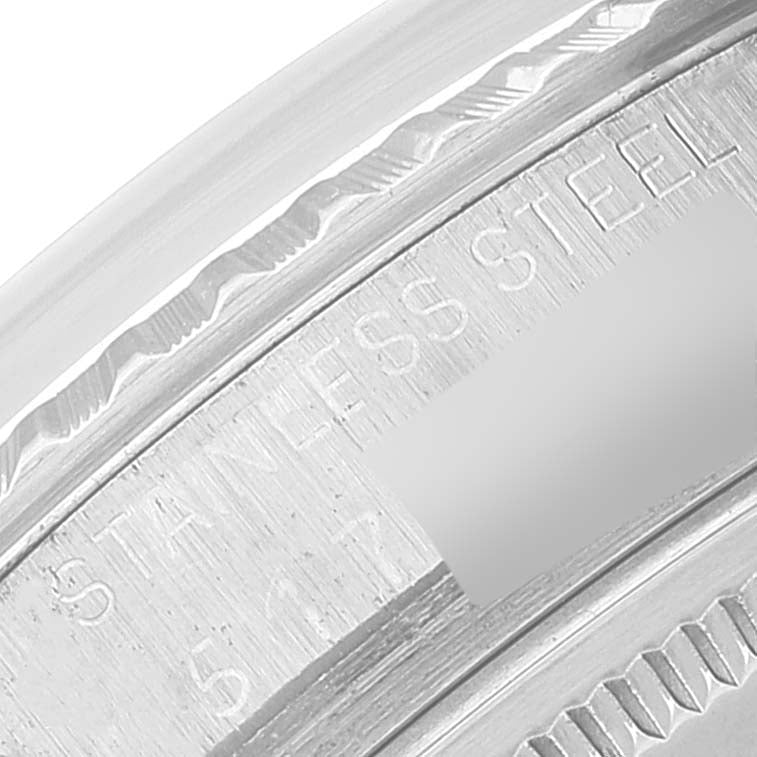 Rolex Datejust Silver Sigma Dial Oyster Bracelet Vintage Mens Watch 1603
