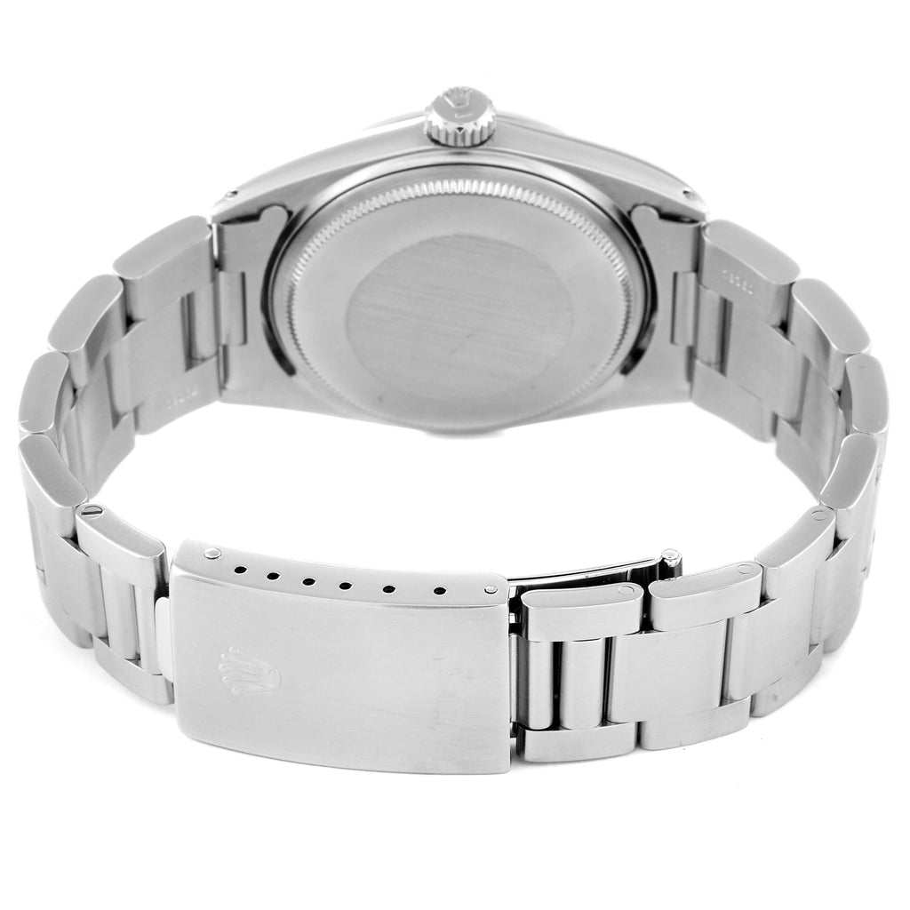 Rolex Datejust Steel Grey Dial Vintage Mens Watch 1600