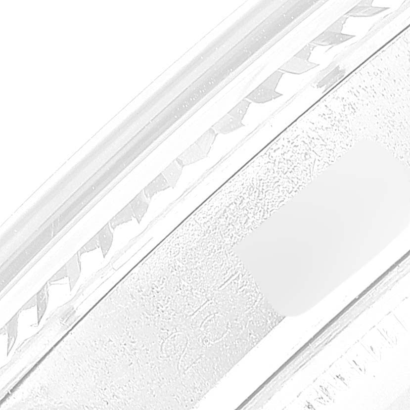 Rolex Datejust Steel White Gold Wide Boy Dial Vintage Mens Watch 1601