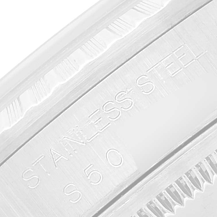 Rolex Datejust White Dial Jubilee Bracelet Steel Mens Watch 16220 Box Papers