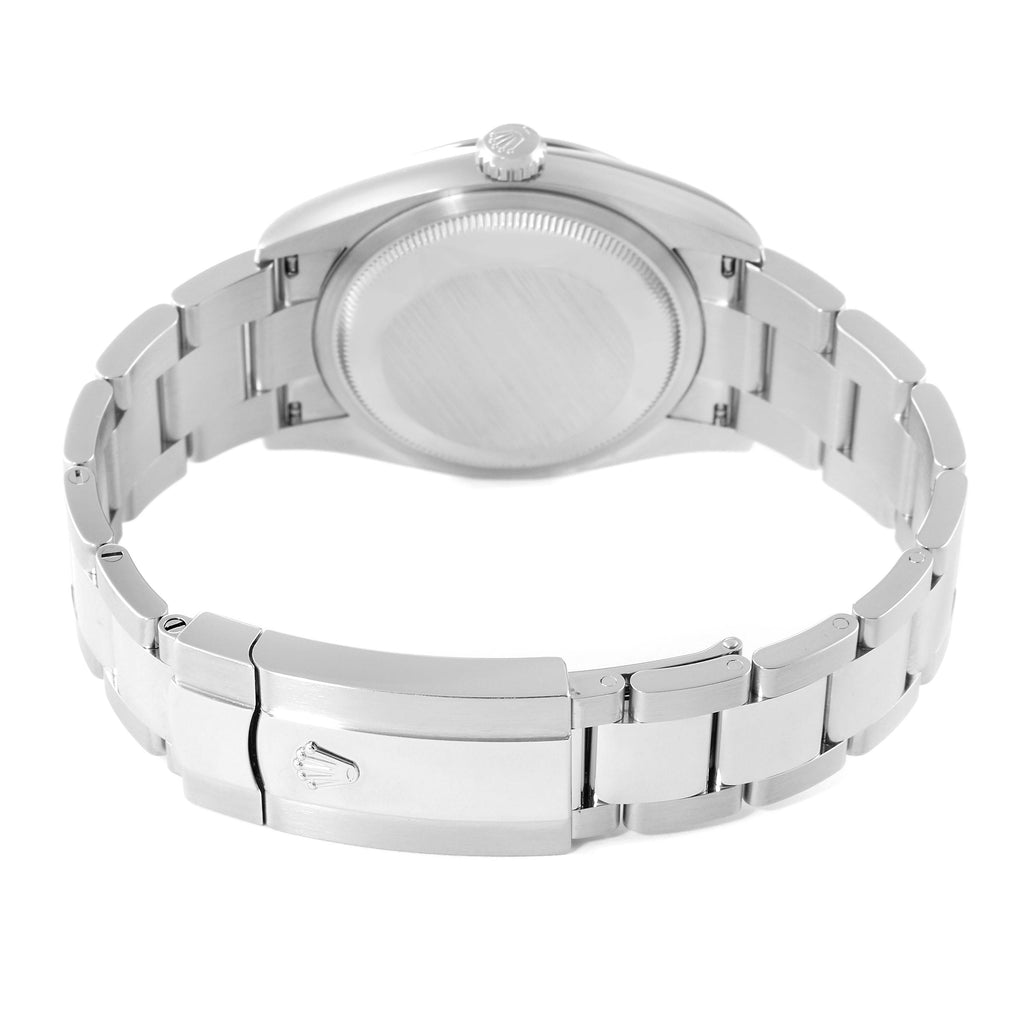 Rolex Datejust White Dial Oyster Bracelet Steel Mens Watch 126200 Box Card