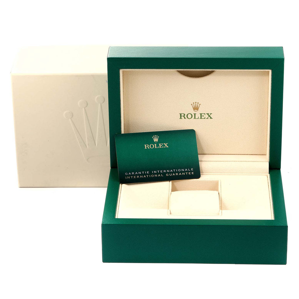 Rolex Datejust White Dial Oyster Bracelet Steel Mens Watch 126200 Unworn